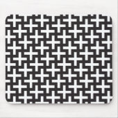 Ein b&w kopiert gemacht mit "plus" Zeichen Mousepad (Vorne)
