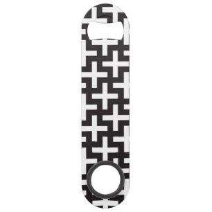 Ein b&w kopiert gemacht mit "plus" Zeichen Speed Flaschenöffner