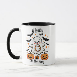 Ein Baby auf dem Weg Pastel Ghost Schwangerschaft  Tasse