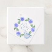 Ein Baby Boy gebräunt Blauer Teekessel Geschenkanhänger (Beispiel)