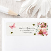 Ein Baby braut Baby Dusche Rückkehradresse (Insitu)