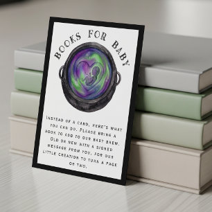 Ein Baby braut Baby Shower Buch Geschenkwunsch Begleitkarte