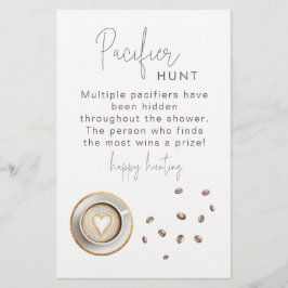 Ein Baby Braut Baby Shower Schnuller Jagd Spiel