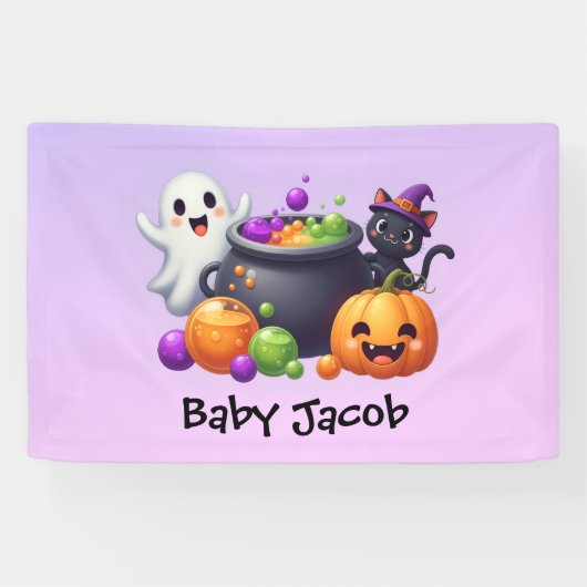 Ein Baby braut Babydusche im Hintergrund Banner (Horizontal)