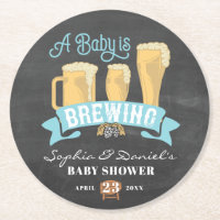 Ein Baby braut Babydusche Untersetzer