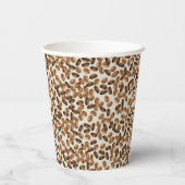 Ein Baby braut Eis-Kaffee & Beans Babydusche Pappbecher (Rückseite)