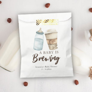 Ein Baby braut Flaschenkaffee-Baby-Party Geschenktütchen