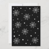 Ein Baby braut Halloween Baby Dusche Einladung (Rückseite)