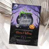 Ein Baby braut Halloween Baby Dusche Einladung