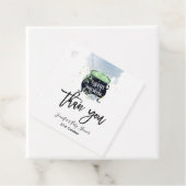 ein Baby braut Halloween Baby Shower Blue Geschenkanhänger (Beispiel)