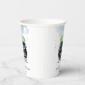 ein Baby braut Halloween Baby Shower Blue Pappbecher (Rechts)