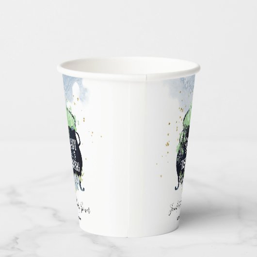 ein Baby braut Halloween Baby Shower Blue Pappbecher (Rechts)