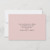 Ein Baby braut Halloween Babydusche Danke (Rückseite)