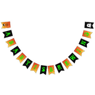 Ein Baby braut! Halloween-Babyparty Wimpelkette
