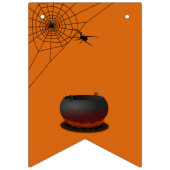 Ein Baby braut Halloween-Duschhaubenwitzbanner Wimpelkette (Erste Fahne)