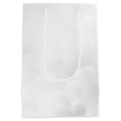 Ein Baby braut Halloween, er oder sie Cauldron Mittlere Geschenktüte (Rückseite)