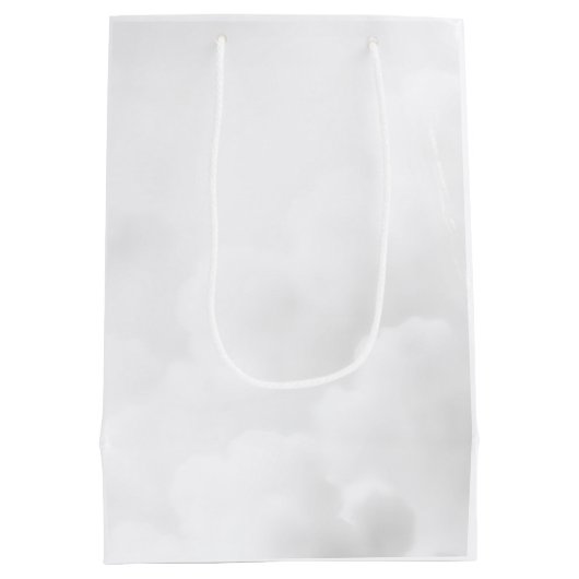 Ein Baby braut Halloween, er oder sie Cauldron Mittlere Geschenktüte (Rückseite)