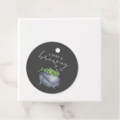 Ein Baby braut Halloween | Gefälligkeitstags Geschenkanhänger (Beispiel)