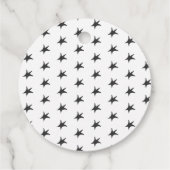 Ein Baby braut Halloween-Hexendusche Geschenkanhänger (Rückseite)