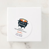 Ein Baby braut Halloween-Hexendusche Geschenkanhänger (Beispiel)