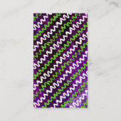 Ein Baby braut Halloween-Kinderduschbuch Begleitkarte (Rückseite)