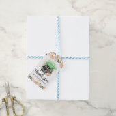 Ein Baby braut Halloween-Kinderdusche Danke Geschenkanhänger (Mit Garn)