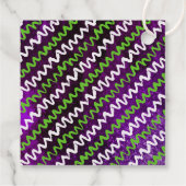 Ein Baby braut Halloween-Kinderdusche Geschenkanhänger (Rückseite)