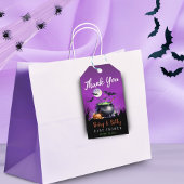 Ein Baby braut Halloween-Kinderdusche Geschenkanhänger