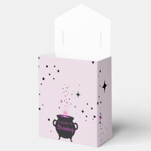 Ein Baby braut Halloween-Kinderdusche Geschenkschachtel (Geöffnet)