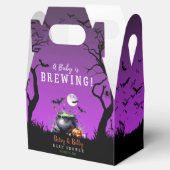 Ein Baby braut Halloween-Kinderdusche Geschenkschachtel (Geöffnet)