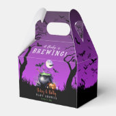 Ein Baby braut Halloween-Kinderdusche Geschenkschachtel (Vorderseite)