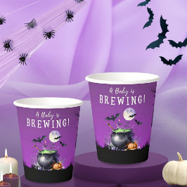 Ein Baby braut Halloween-Kinderdusche Pappbecher