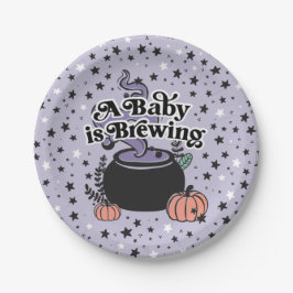 Ein Baby braut Halloween Paper-Teller Pappteller