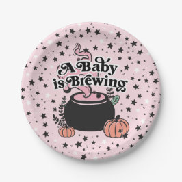 Ein Baby braut Halloween Paper-Teller Pappteller