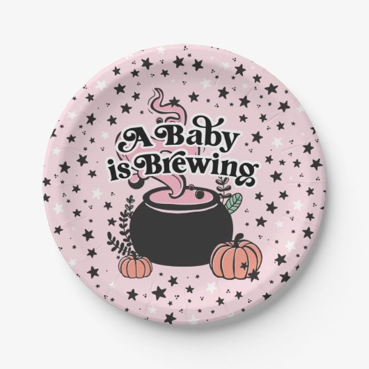 Ein Baby braut Halloween Paper-Teller Pappteller (Vorderseite)