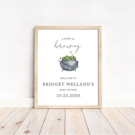 Ein Baby braut Halloween | Poster