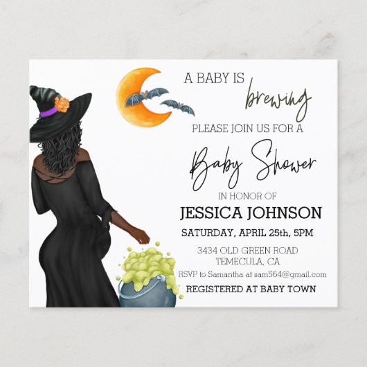 Ein Baby braut Hexenamerikaner (Vorderseite)