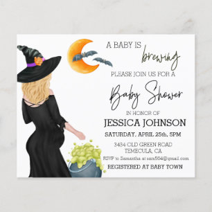 Ein Baby braut Hexenfarbenblondine