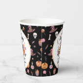 Ein Baby braut Jack-O-Lantern Halloween-Dusche Pappbecher (Rechts)