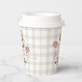 Ein Baby braut Kaffee Motto Baby Shower Pappbecher (Rechts)