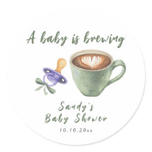 Ein Baby braut Kaffee Schnuller Bogen Baby-Party