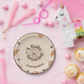 Ein Baby braut Kaffee Thema Papier Teller (Party)