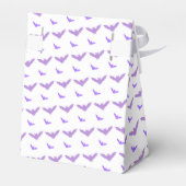 Ein Baby braut Lila Halloween-Kinderdusche Geschenkschachtel (Rückseite)