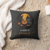 Ein Baby braut Niedliche Halloween-Kinderdusche. Kissen (Decke)