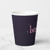 Ein Baby braut Niedliche Halloween-Kinderdusche Pappbecher (Vorderseite)