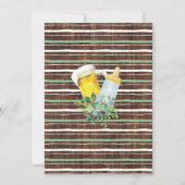 Ein Baby braut Paare Babydusche Einladung (Rückseite)