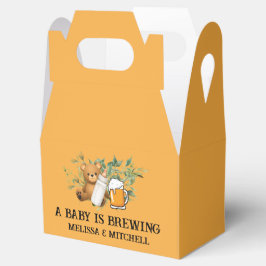 Ein Baby braut Paare Babydusche Geschenkschachtel