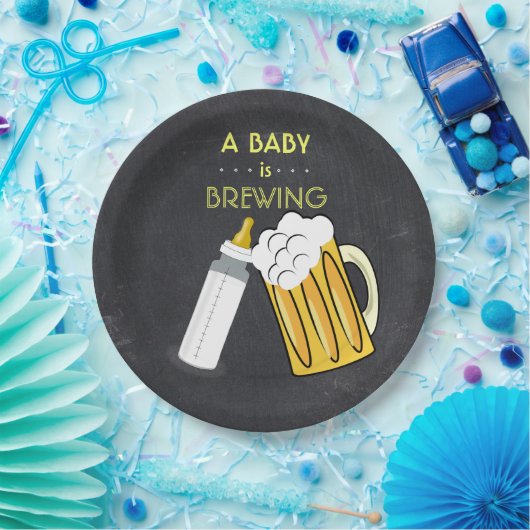 Ein Baby braut Platte Pappteller (Party)