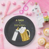 Ein Baby braut Platte Pappteller (Party)