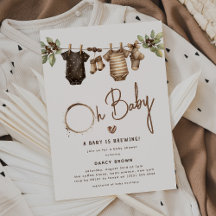 'Ein Baby braut sich zusammen' Kaffee Baby Shower